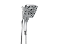 Delta 58474-PR25 In2ition 2-in-1 Multi-Function Shower Head, 2.5 GPM, Lumicoat C