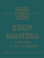 1954 1955 1956 Dodge Truck Shop Service Repair Manual Engine Drivetrain Wiring