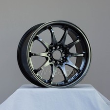 4 Pcs Rota Wheel Dpt 17x9 5x100 Or 5x114.3 42 73 Hyperblack .