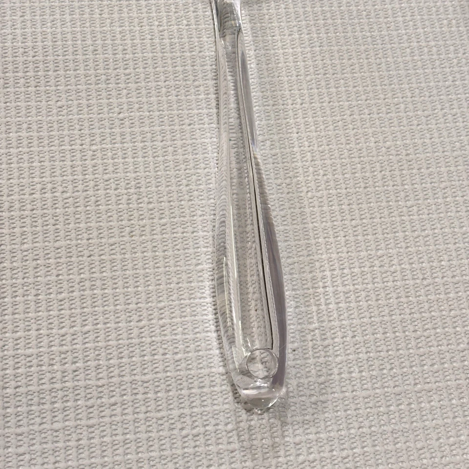 Clear Durable Plastic Spatula Serving Utensil Cakes Pies Mixing - Image 3 of 4