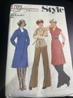 Style Sewing Pattern - 1789 - Ladies Dress Tunic Top Pants - 12 - cut