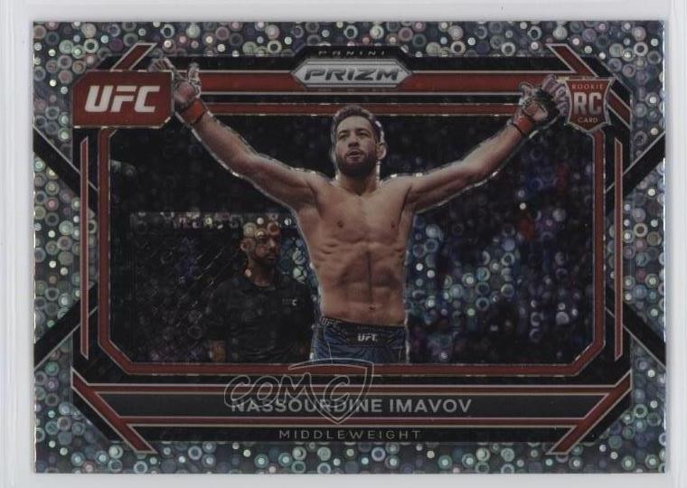2023 Panini Prizm UFC Under Card Prizm Nassourdine Imavov #39 Rookie RC 5y7