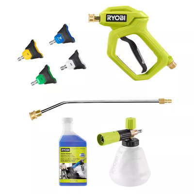 #ad #ad Premium Pressure Washer Foam Blaster with Automotive Accessory Kit and 16 Oz. De $126.23