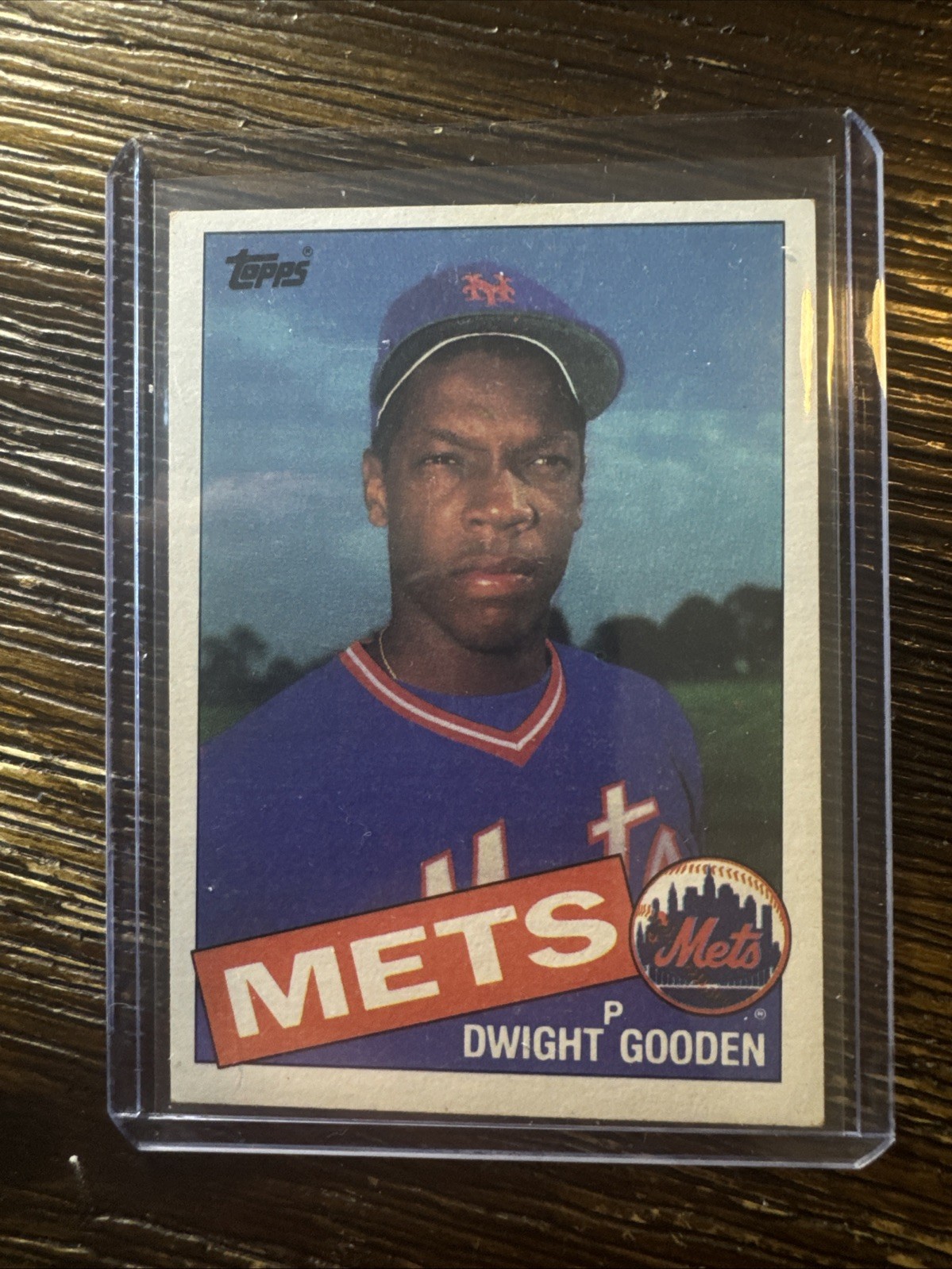1985 Topps #620 Dwight Gooden Rookie Card New York Mets EX