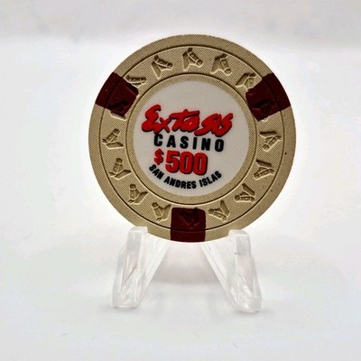 Extasis Casino San Andreas Island Columbia $500 Casino Chip CG078101