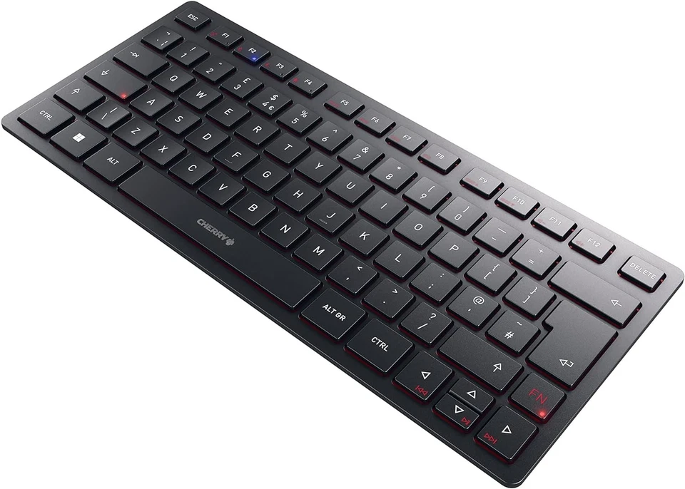 CHERRY KW 9200 MINI, compact multi-device keyboard for up to 4 devices, British  - Image 3 of 4