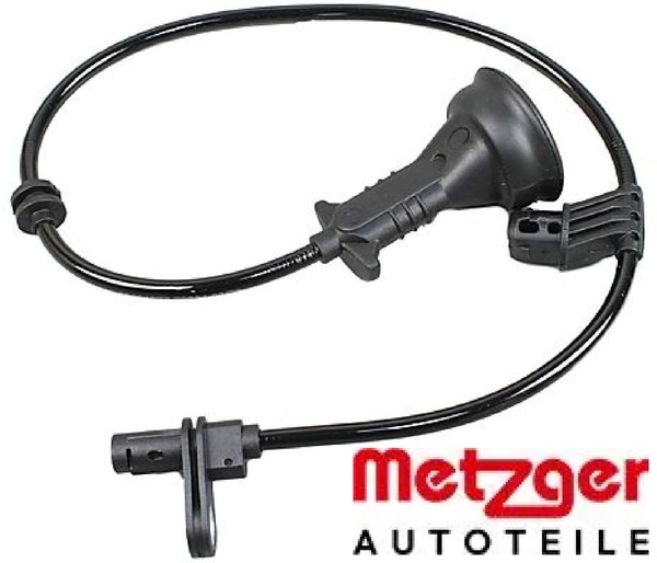 Metzger 09001077 Sensor FüR Raddrehzahl ABS Sensor Raddrehzahl-image