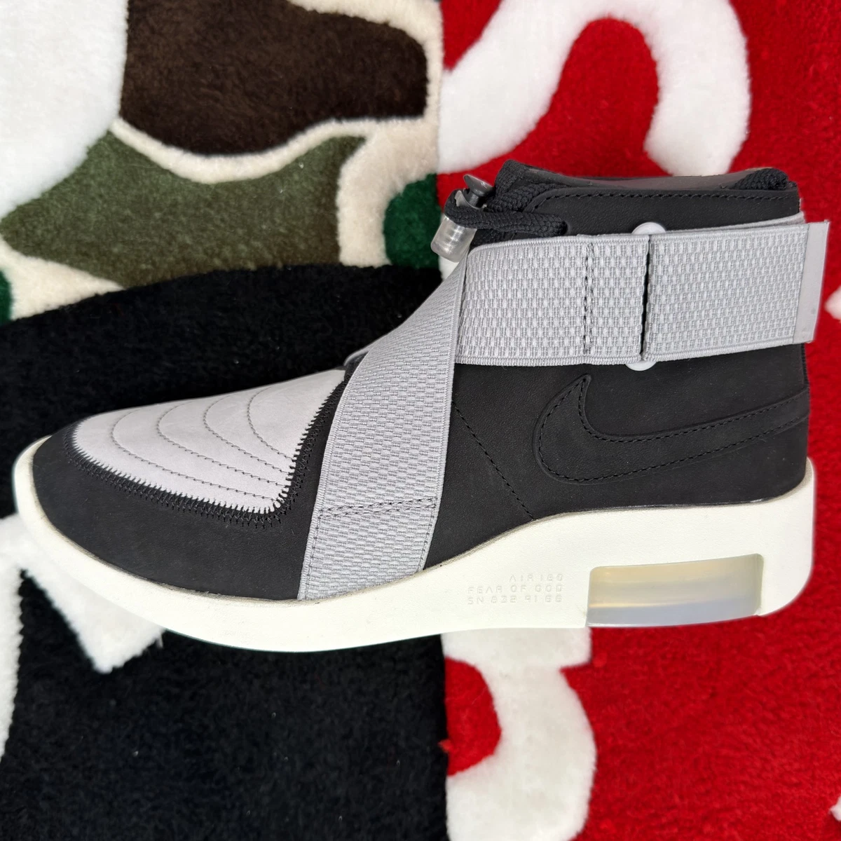 Nike Air Fear of God Raid Black Atmosphere Grey for sale | eBay