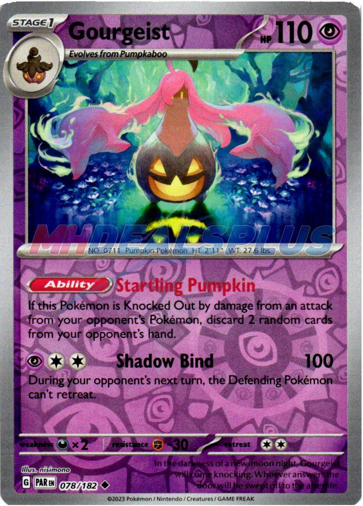 Pokémon Paradox Rift: Pick Your Card – Reverse Holo/Holo/ex Near Mint TCG
