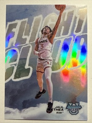 2024-25 Bowman Best U Jalil Bethea  Flight Club  Case Hit SSP Miami Hurricanes