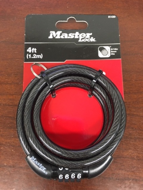 Master Lock 8143D Cable Lock
