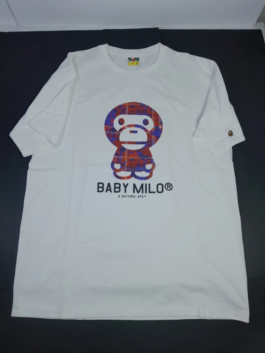 Bapekids 90 Tシャツ BAPE KIDS® JAPAN OFFICIAL | BABY MILO® & LISA SKATE LS TEE 2024年