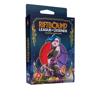 Riftbound League of Legends TCG Set One Origins Champion Deck Jinx Englisch