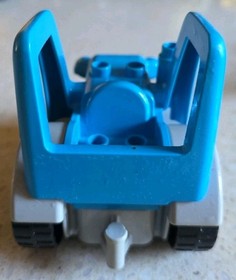 LEGO DUPLO - CELESTIAL AND GREY FARM TRACTOR - 10525 - VINTAGE - USED