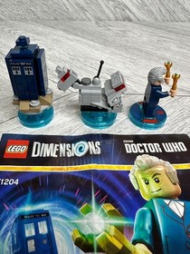 LEGO Dimensions Doctor Who Level Pack 71204 12th Doctor TARDIS K-9 complete.