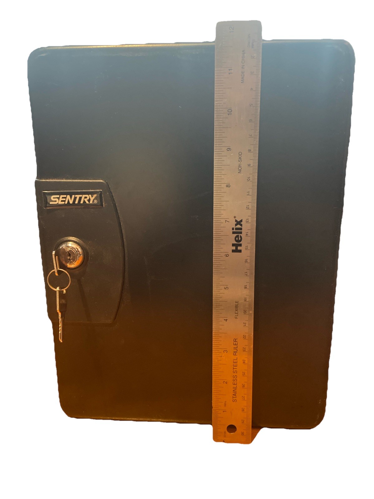 SENTRY SAFE Key Box Wall Mount Steel Black 30 Keys