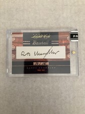2011 Donruss Limited Cuts #160 Commissioner HAPPY CHANDLER Autograph HOF #10/15