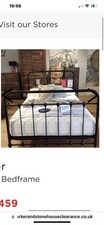 Barker and Stonehouse King Size Metal Bed Frame