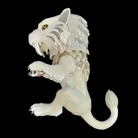 WowWee - Untamed Sabretooth Fingerlings "SILVERTOOTH" Needs Batteries Works