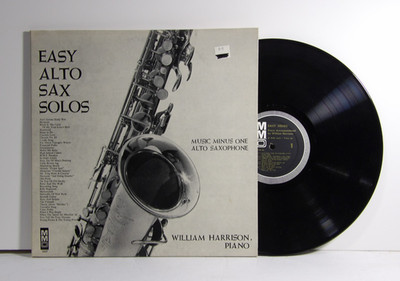 William Harrison Easy Alto Sax Solos 12'' Vinyl MM 7027 112825CPR-20