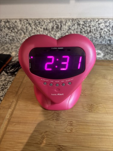 Sveglia vibrante Sweetheart ROSA -SBH400SSB SOLO OROLOGIO
