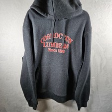 Sport-Tec Work Hoodie 2XL Grey Coshocton Lumb...