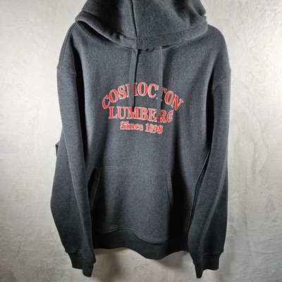 Sport-Tec Work Hoodie 2XL Grey Coshocton Lumber Workwear Outerwear New