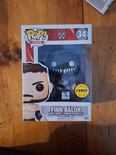 FUNKO POP WWE #34 - FINN BALOR Chase - 2017 Vaulted - VINYL FIGURE