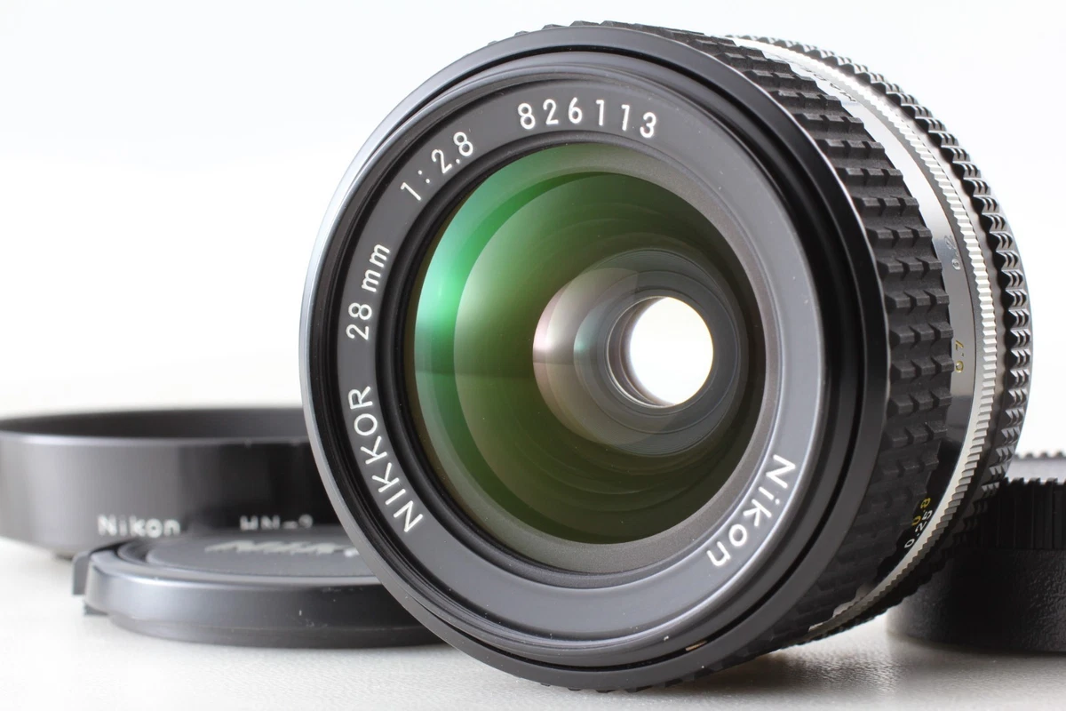 Nikon NIKKOR f/2.8 Camera Lenses 28mm Focal for sale - eBay