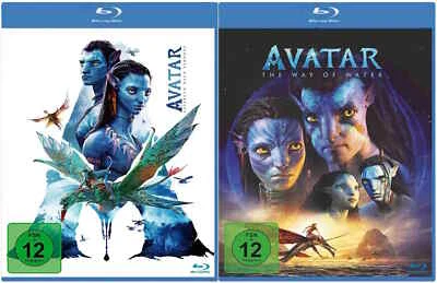 Avatar 1+2 (Aufbruch nach Pandora / The Way of Water) # 2-BLU-RAY-NEU