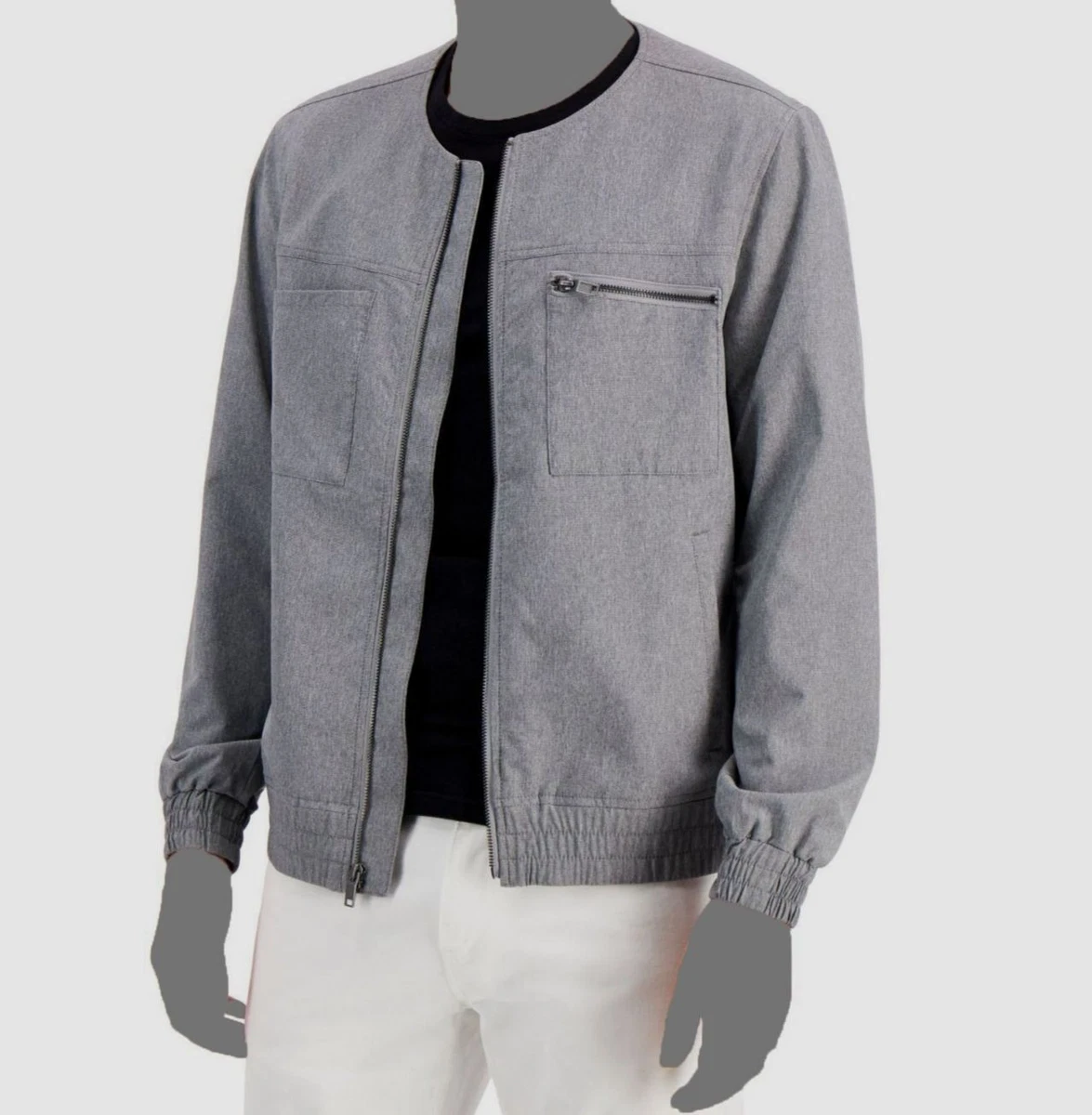Alfani ribbed outlet bomber jacket