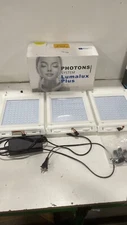 NEW Photons System Lumalux Plus White Anti Aging LED Light Therapy System