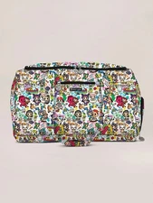 NWT Tokidoki x JuJuBe Super Star Plus Full Zippered Duffel Bag- Little Terrors