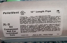 Duravent 3PVL-12k 12 in. Pellet Vent Pipe