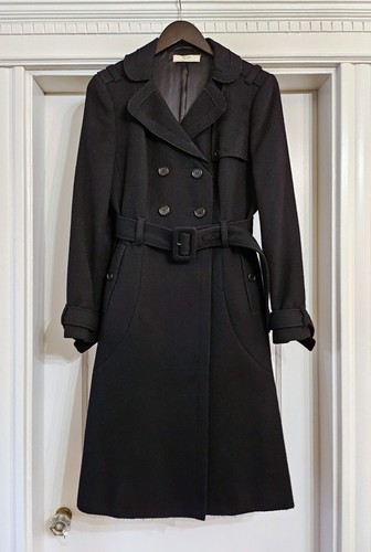$4.5K Prada Navy Military Coat, IT 42 - Picture 23 of 24
