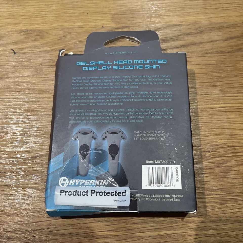 Hyperkin GelShell head Silicone Skin for HTC Vive (Grey) - Image 2 of 2