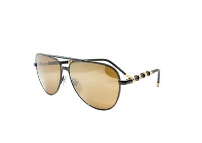 Shamballa NIRVANA sunglasses BK/RG Black-Rose Gold / Gold  display picture 1