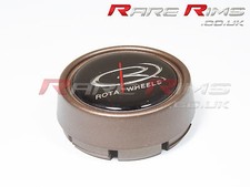 Rota Alloys Matt Bronze 3 Medium Top Centre Cap (caps) 