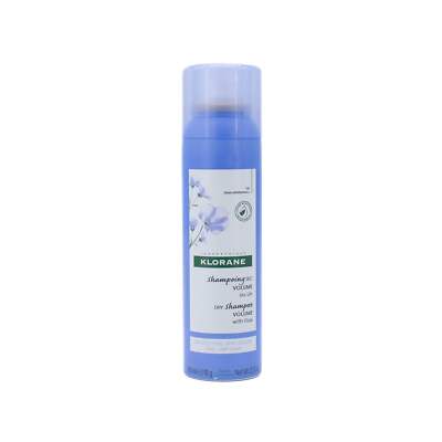 KLORANE Dry Shampoo Volume With Flax 3.2oz - New