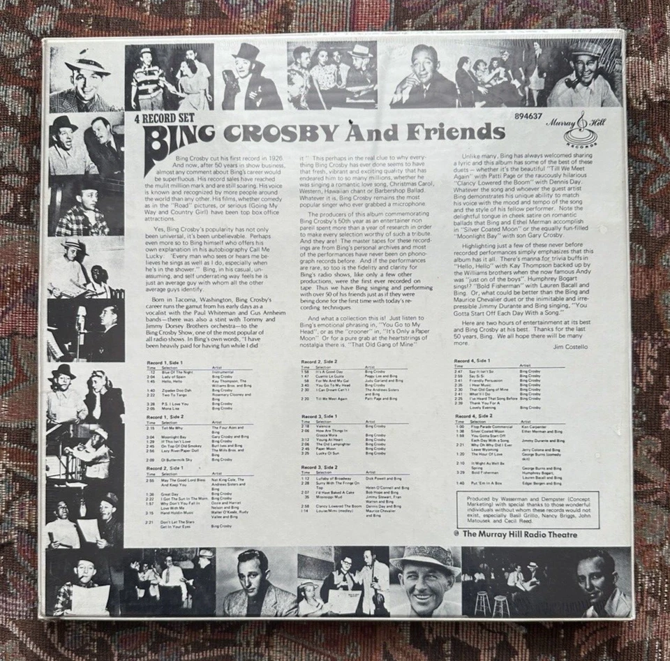 SEALED: Murray Hill Radio Theatre Presents Bing Crosby And His Friends - 894637 - Image 2 of 2