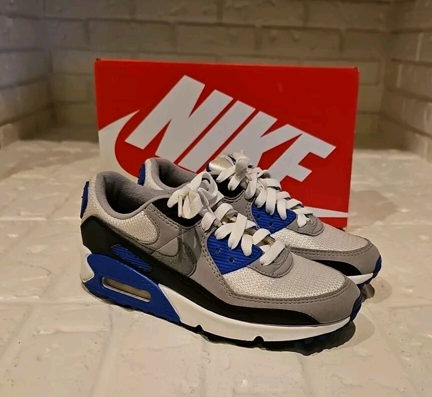 Nike Air Max 90 Hyper Royal Grey White Sneaker CD0881-100