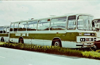 ORIGINAL 35 mm SCHIEBE 10371 - Grüne Linie RELIANCE/DUPLE D17 PFN794M Bitter 6,6,79