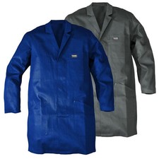 Berufsmantel Eddy Berufs-Kittel Arbeitsmantel Arbeitskittel Herren Mantel lang 