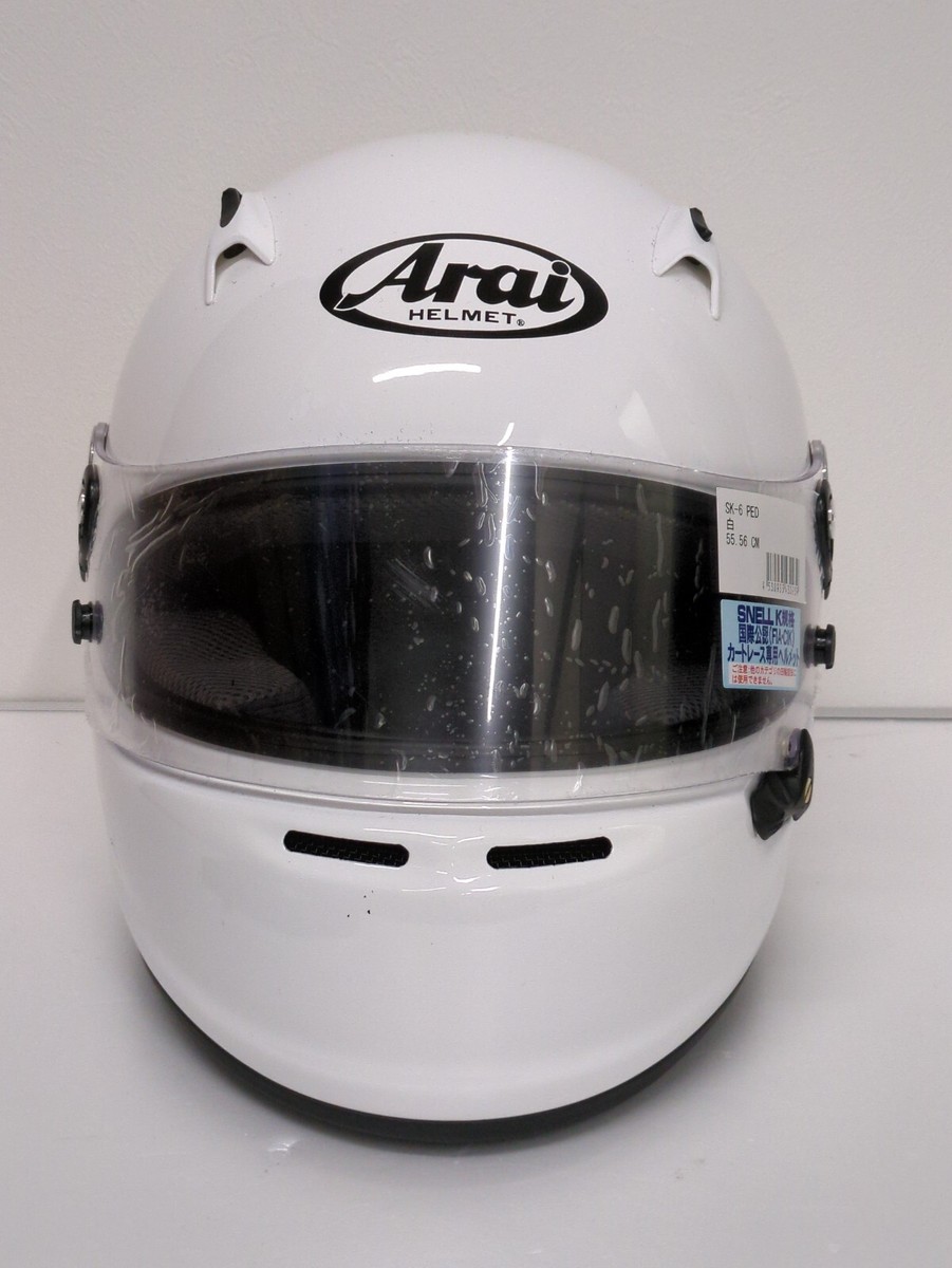Arai SK-6 PED Full Face Helmet XS~XL Size Kart Competition Arai SK-6 PED Full Face Helmet XS~XL Size Kart Competition