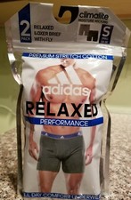 adidas men's relaxed performance climalite boxer brief underwear