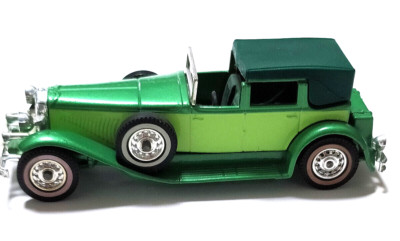 USED MATCHBOX 1:43 DIE CAST CAR MODEL J DUESENBERG TOWN CAR 1930 ART Y4