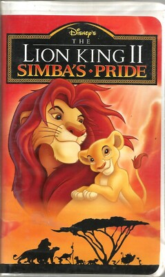 The Lion King II: Simba's Pride VHS 1998 Matthew Broderick Neve
