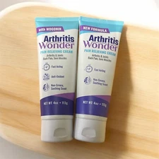 Arthritis Wonder Cream for Joint Pain Relief with Wogonin,  EXP 04/2026 Pack 2