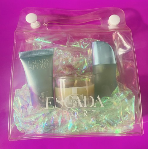 Escada Sport Feeling Free Discover Kit Gift Set_EDT 15ml perfume +Candle +Lotion - Picture 3 of 5