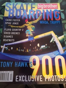 Big Brother Skateboarding Magazine. October 1999. Number 53 TONY HAWK 900!!